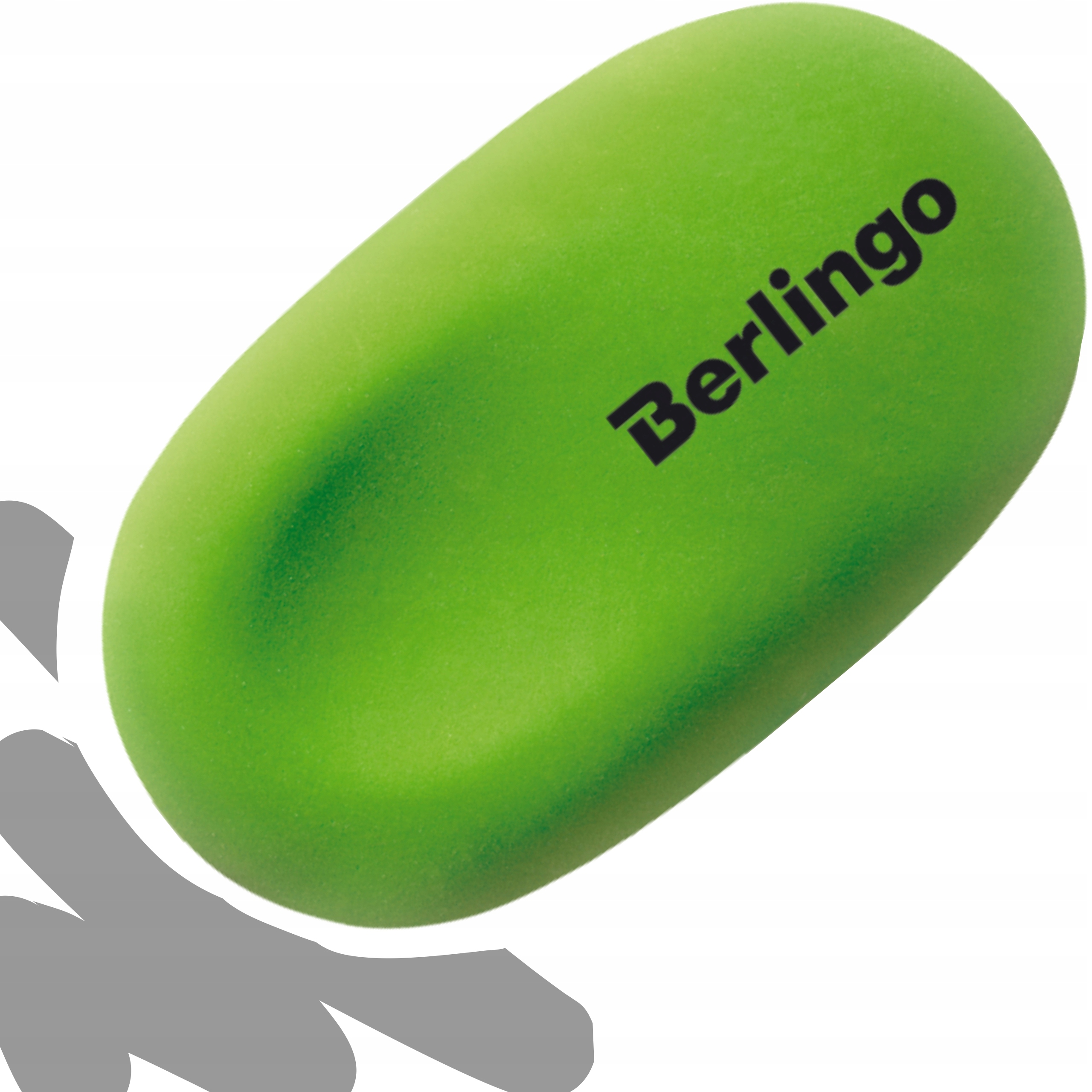 

Gumka ergonomiczna mazania Berlingo owalna zielona