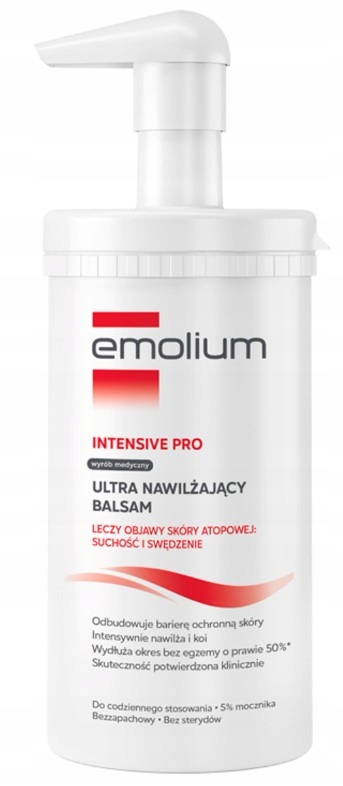 Emolium Intensive Pro Ultra Nawilżający Balsam skóra atopowa sucha 500 g