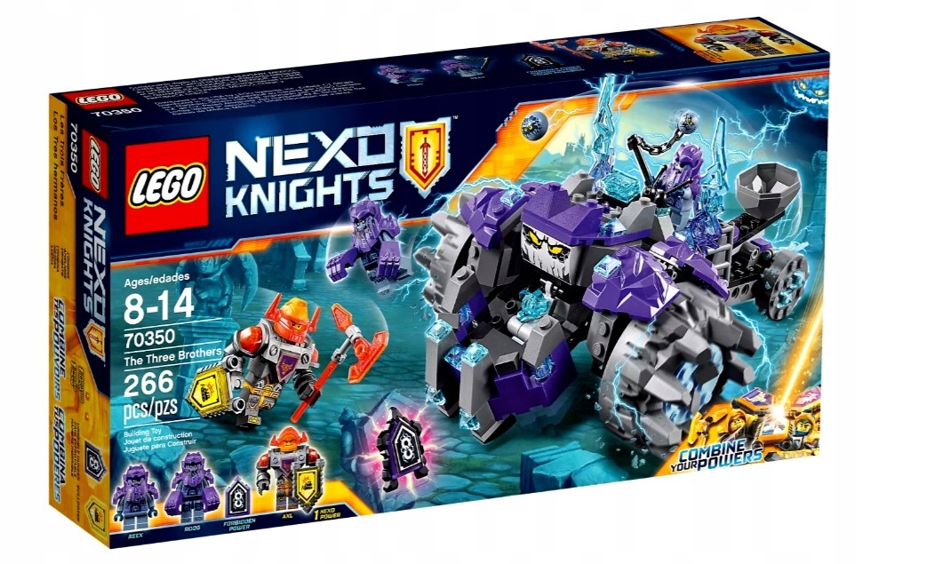 Lego Nexo Knights 70350 Tři Bratři Gdaňsk