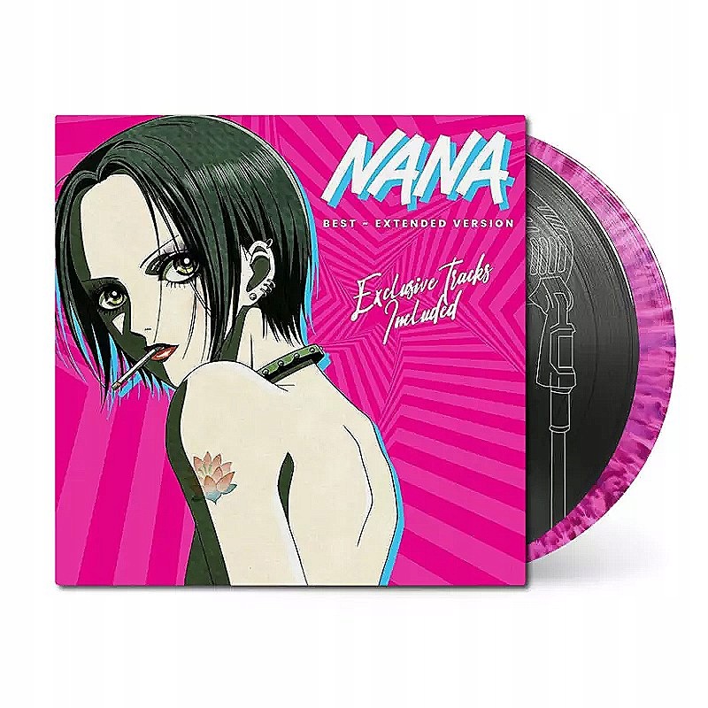 2LP Various: Nana Best Pink Marble Vinyl Extended Version (Exclusive Trac