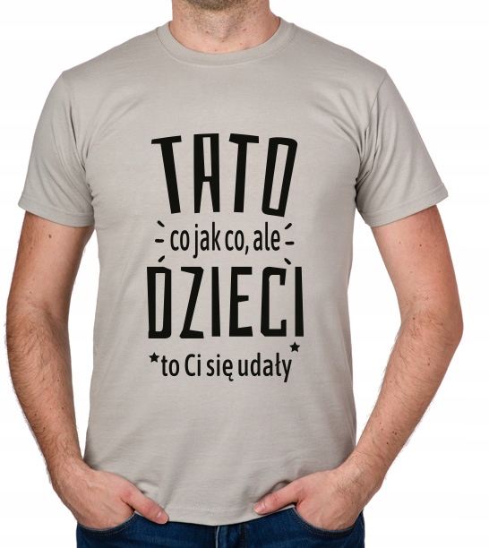 

koszulka Dla Taty Najlepszy Tata Dzień Ocja