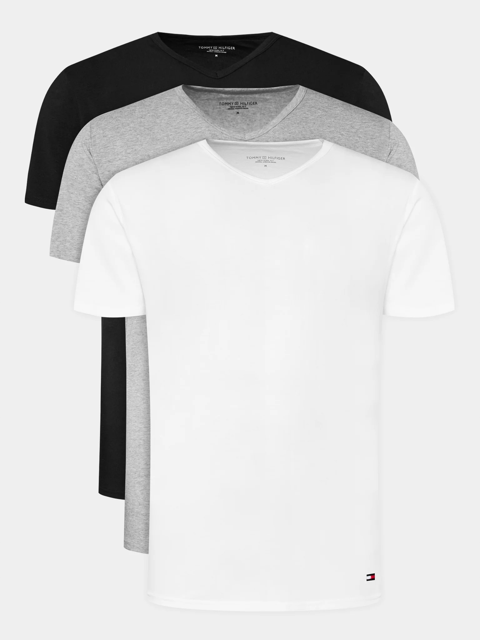 Tričko Tommy Hilfiger Sada 3 Prémiových Triček Essenti UM0UM03137 0XS XXL