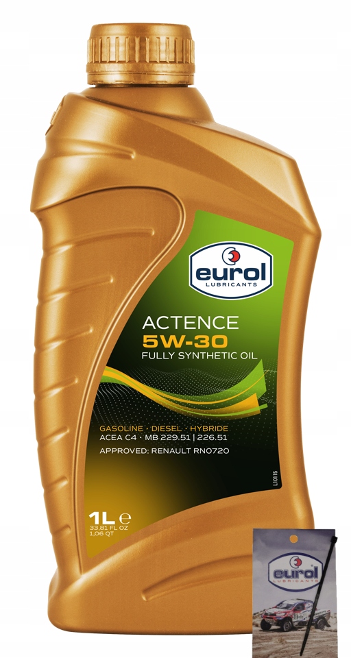 Eurol Actence 1L 5W-30 Renault RN0720 C4 Mb 229.51 ostatnie sztuki