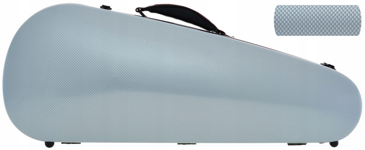 Kompozitní houslové pouzdro pro housle 4/4 SlimFlight M-case Modrá hra