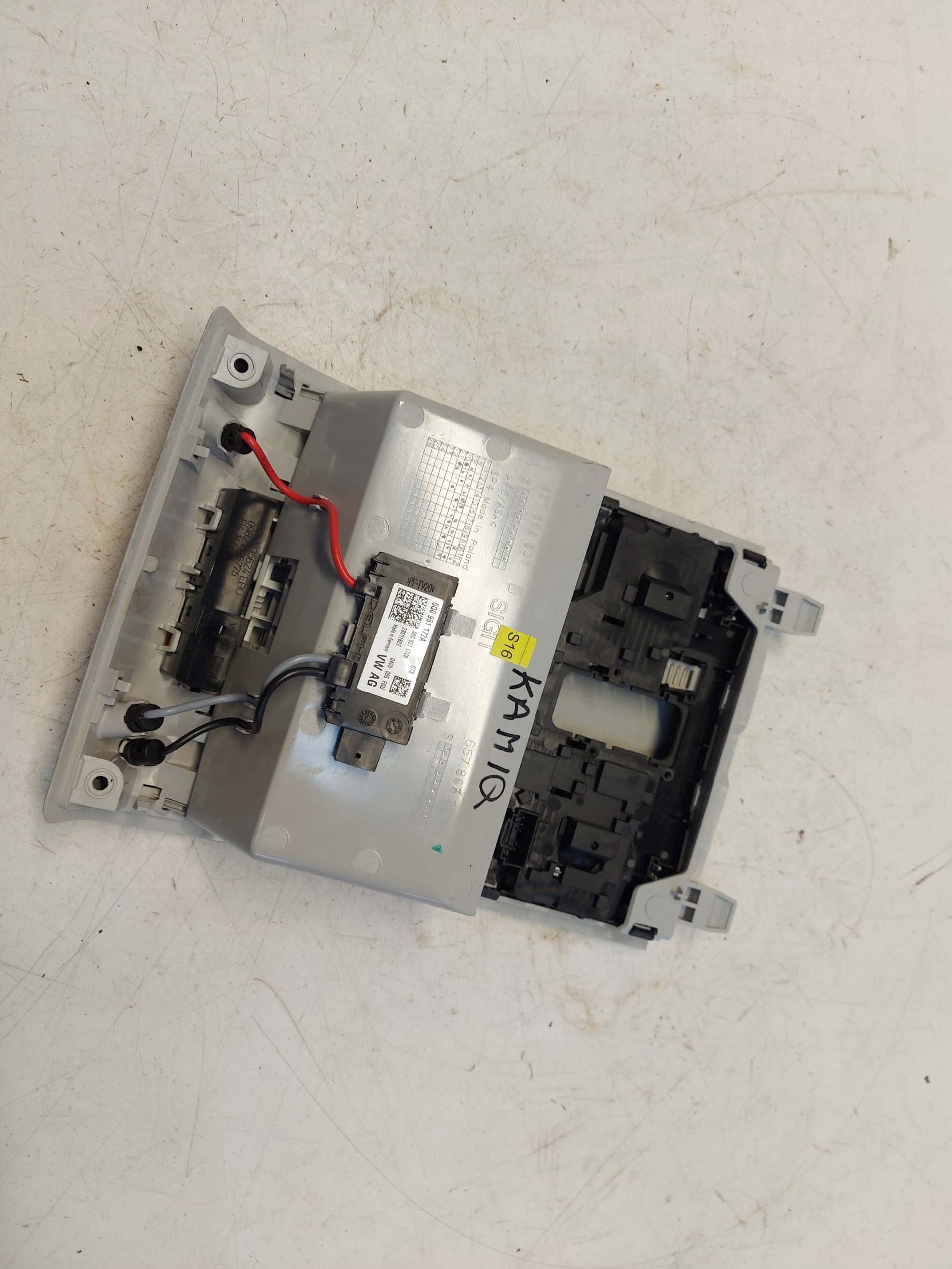 SKODA KAMIQ 658 light passenger compartment cabs 657868837