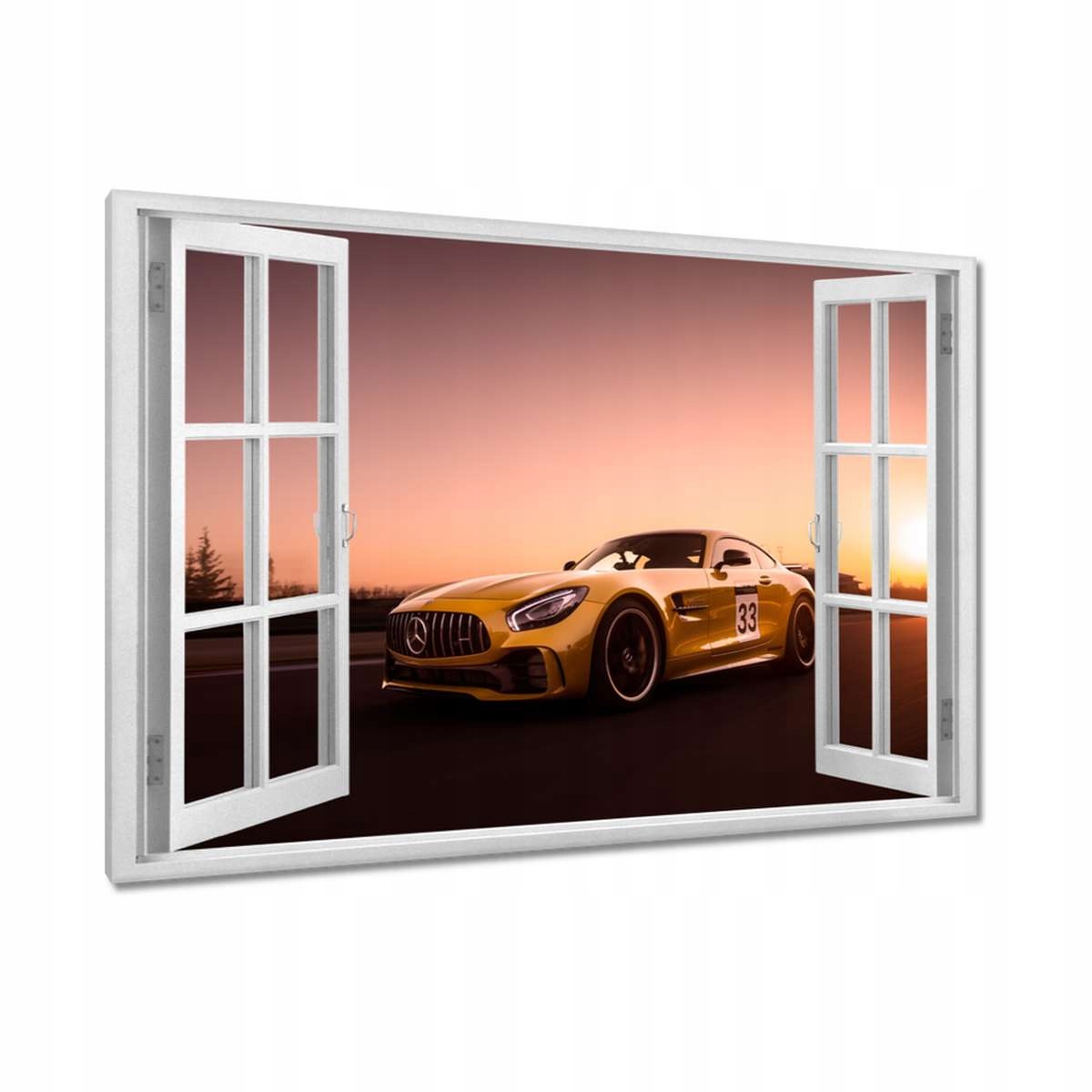 Obrazy 120x80 Mercedes Auto