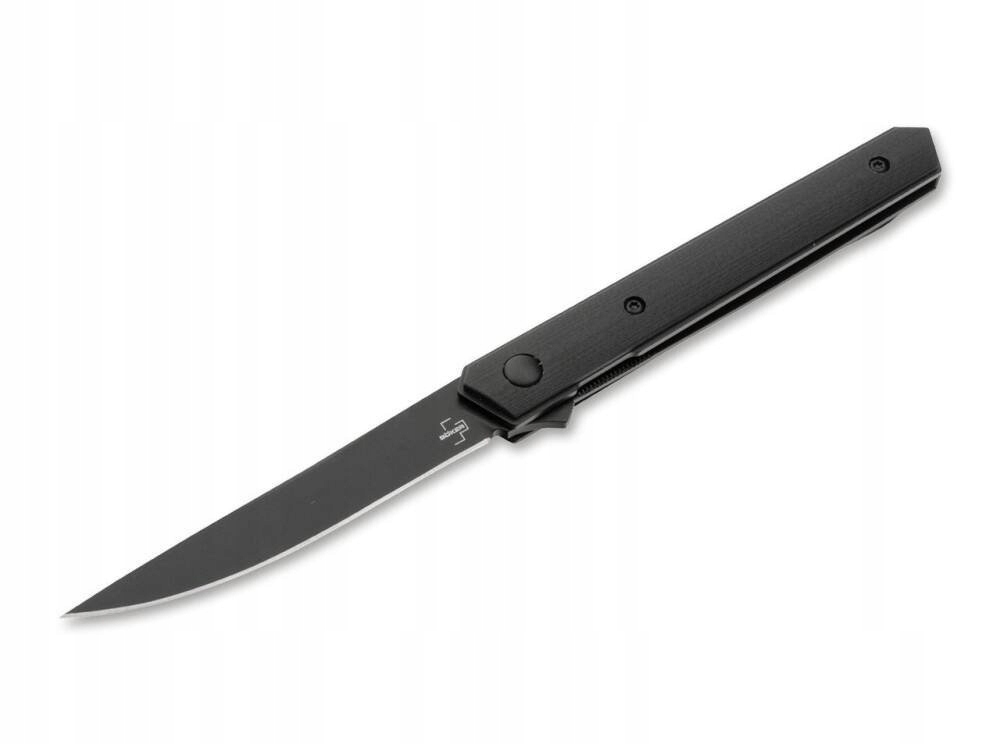 Nůž Boker Plus Kwaiken Air Mini G10 All Black, čepel 7.8 cm