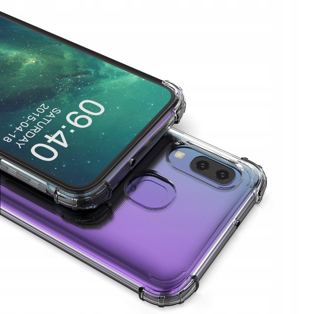 Pancerne etui Anti Shock do Samsung Galaxy A40 Kolor bezbarwny