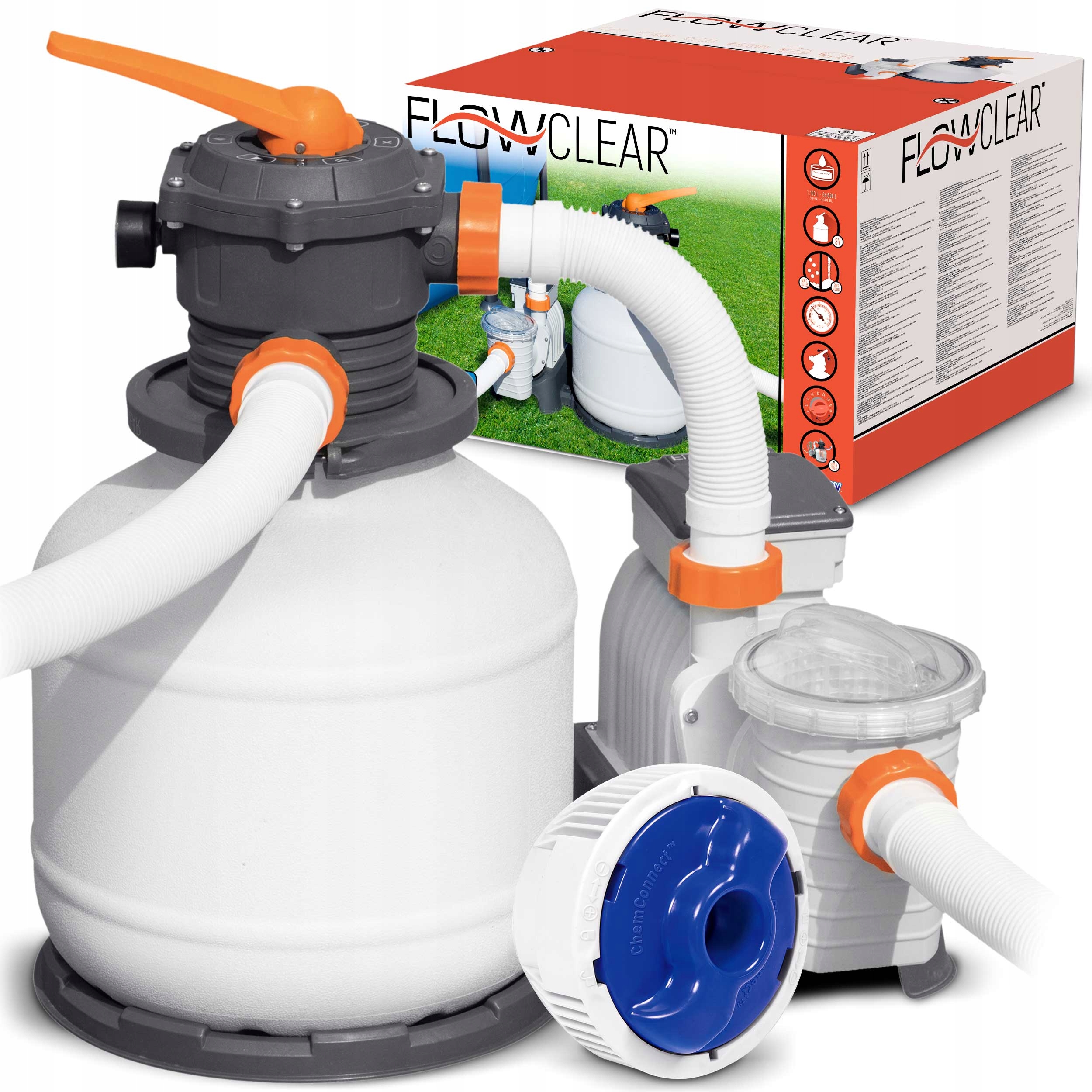 

Pompa Piaskowa Do Basenów 8327 L/h Bestway 58499