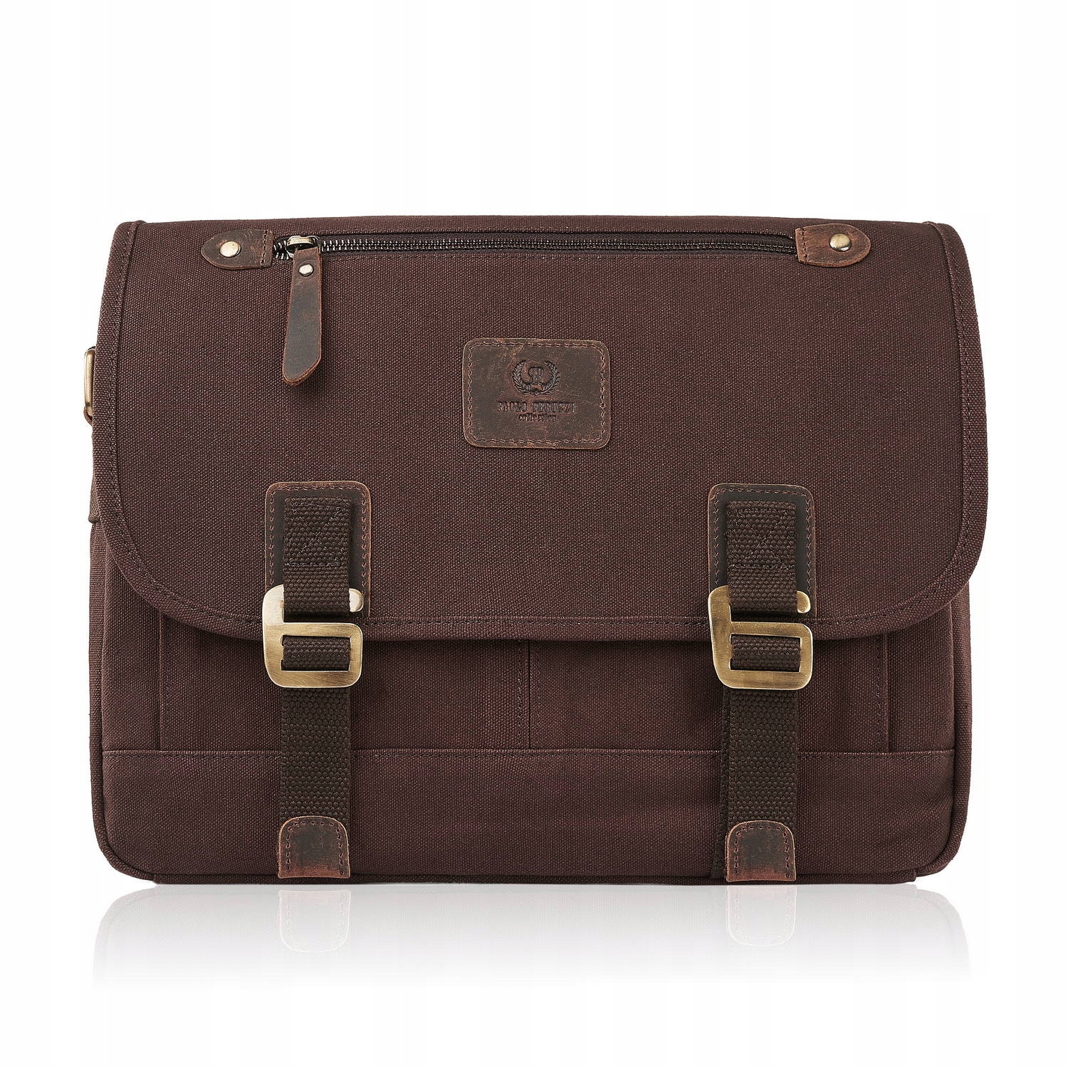 Pánská taška přes rameno kabelka přes rameno vintage hnědá do práce i do školy