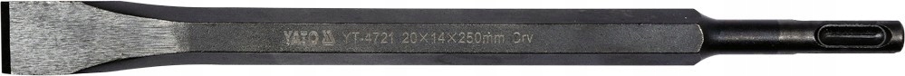 

Dłuto wąskie sds+ 20x14x250 mm, crv YT-4721 Yato