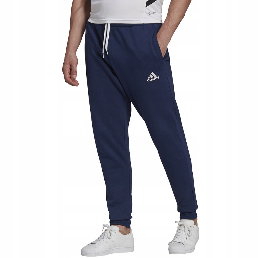 Adidas spodnie dresowe męskie Entrada 22 niebieskie r.XL