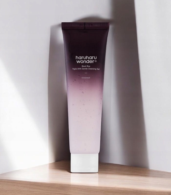 Haruharu Wonder Black RiceTriple Aha Gentle Cleansing Gel 100 ml