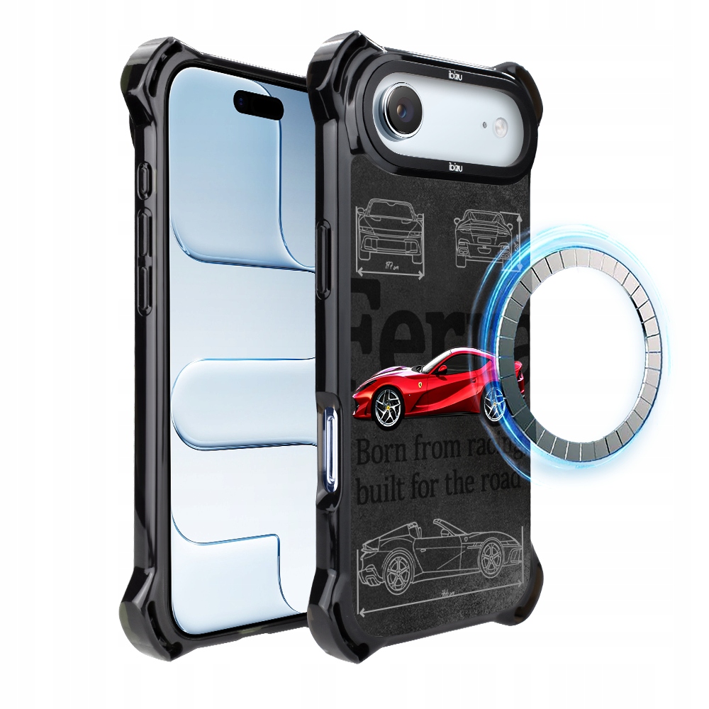 Pouzdro Ibizu DropGuard Ultra pro iPhone Air s MagSafe, 812 Superfast