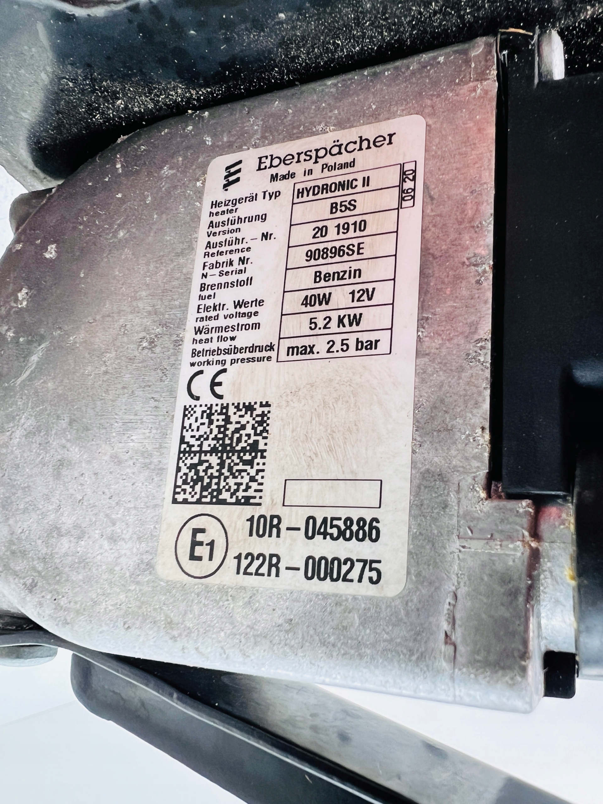 Webasto eberspaecher Jaguar XE X760 Typ samochodu Samochody osobowe