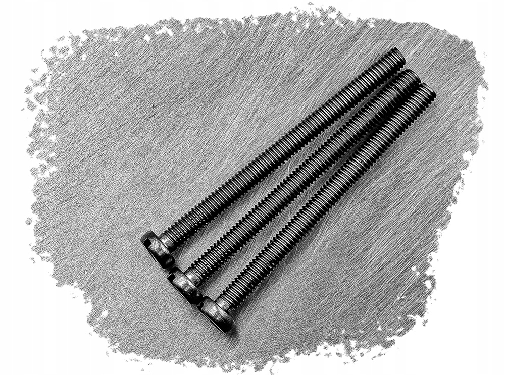 

M4x50 Wkręt Nacięcie Proste Nierdzewny A2 84 (10)