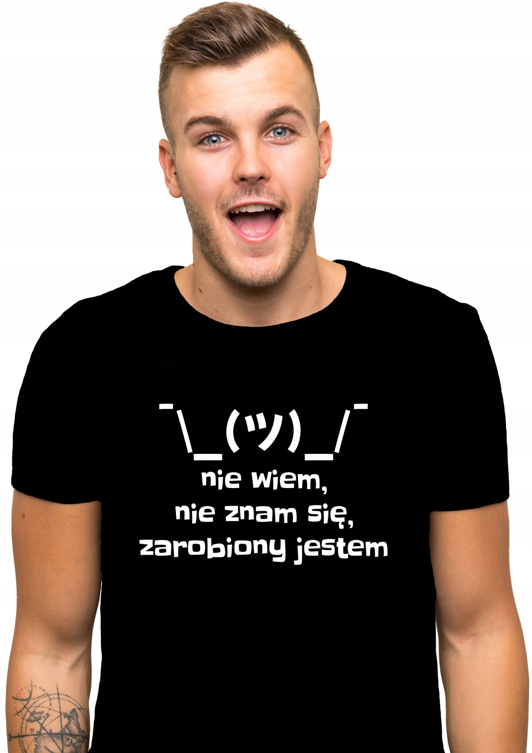 

koszulka Nie Wiem Nie Znam Się Zarobiony prezent