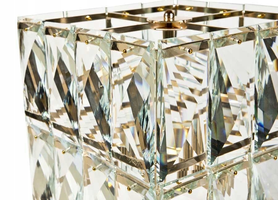 Lampa Cristal 66075A/6 krištáľová stojaca zlatá