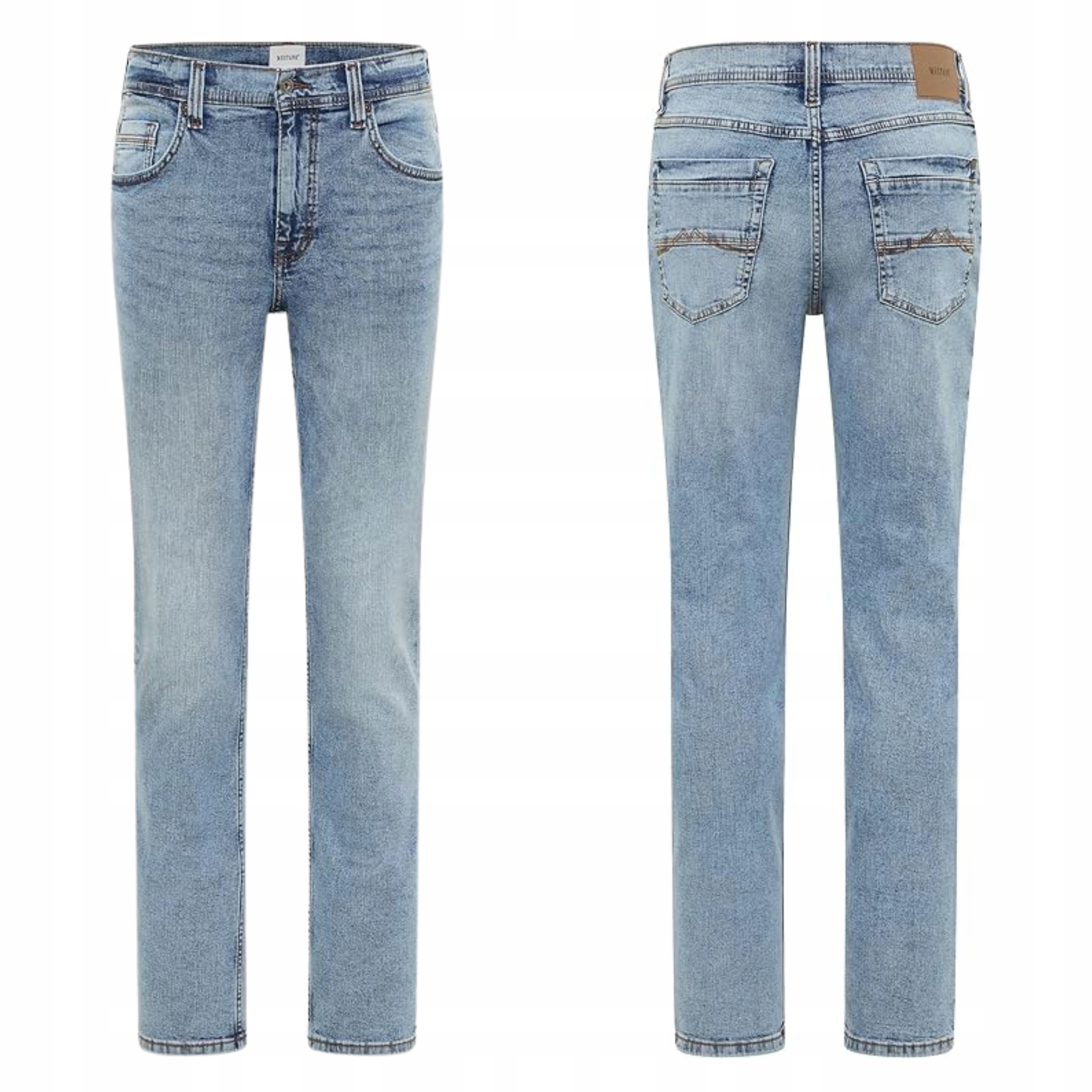 Pánské kalhoty Mustang Washington Slim Jeans Modré Denim Blue W33 L30