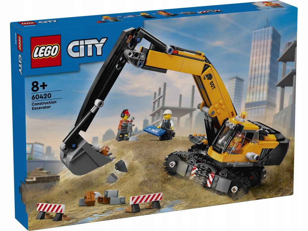 Lego 60420 City Žlutý bagr