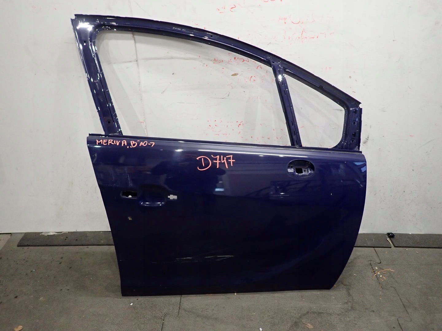 door front front right OPEL MERIVA B II 2010