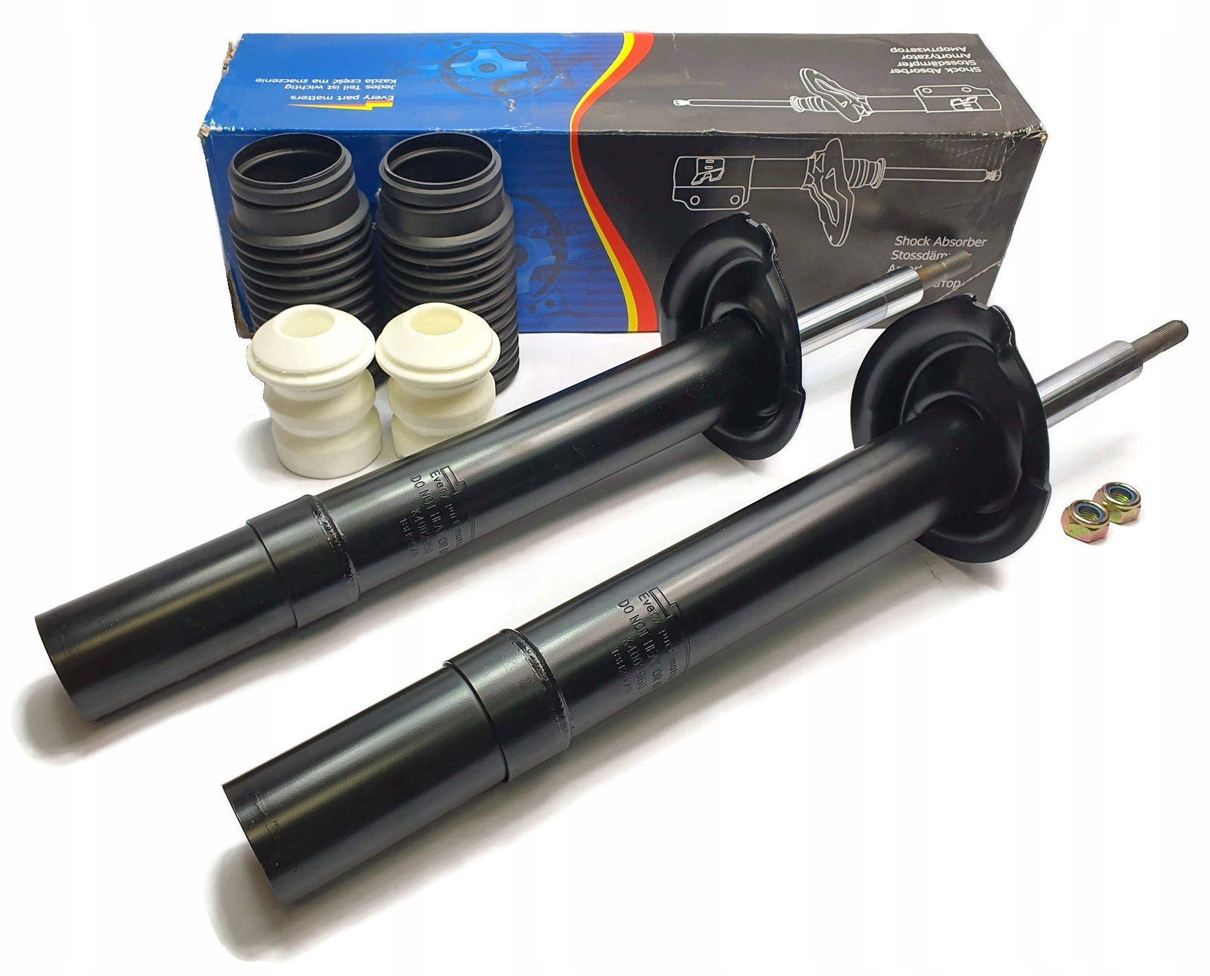 

Amortyzatory Przód Kraft Bmw 5 E60 E61 Osłony