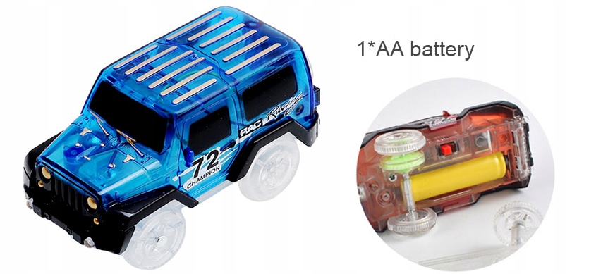 MAGIC TRACK AUTO AUTKO SAMOCHÓD DO TORU LED ŚWIECI Kod producenta CH-18