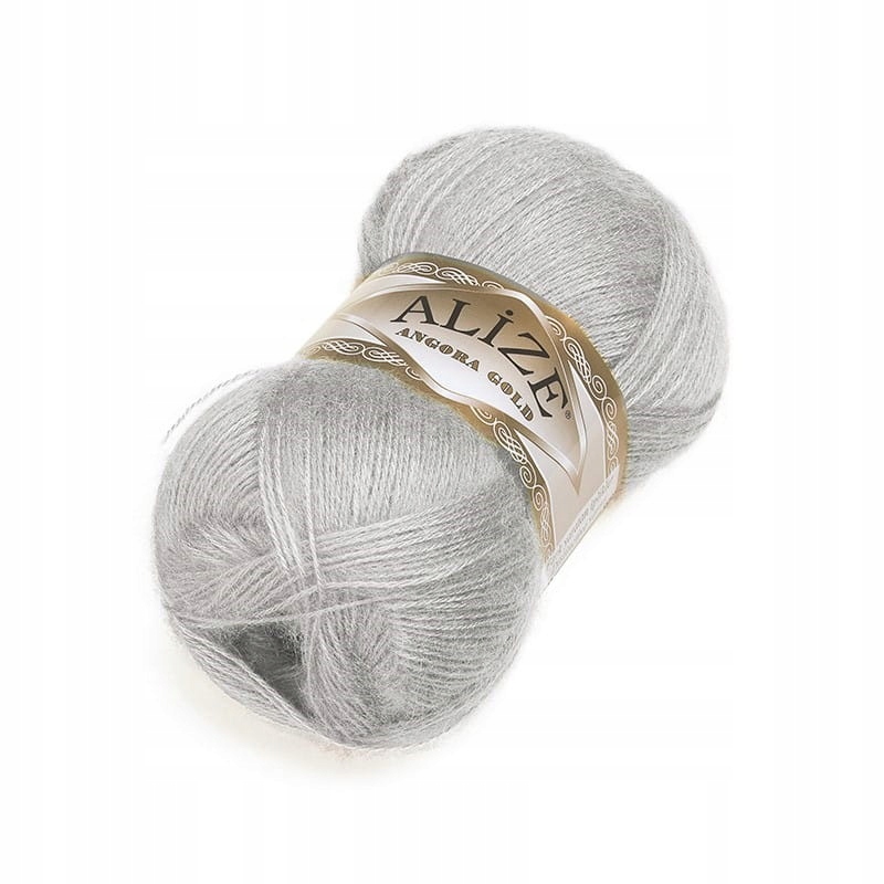 Włóczka Alize Angora Gold nr 652 szarobeżowy