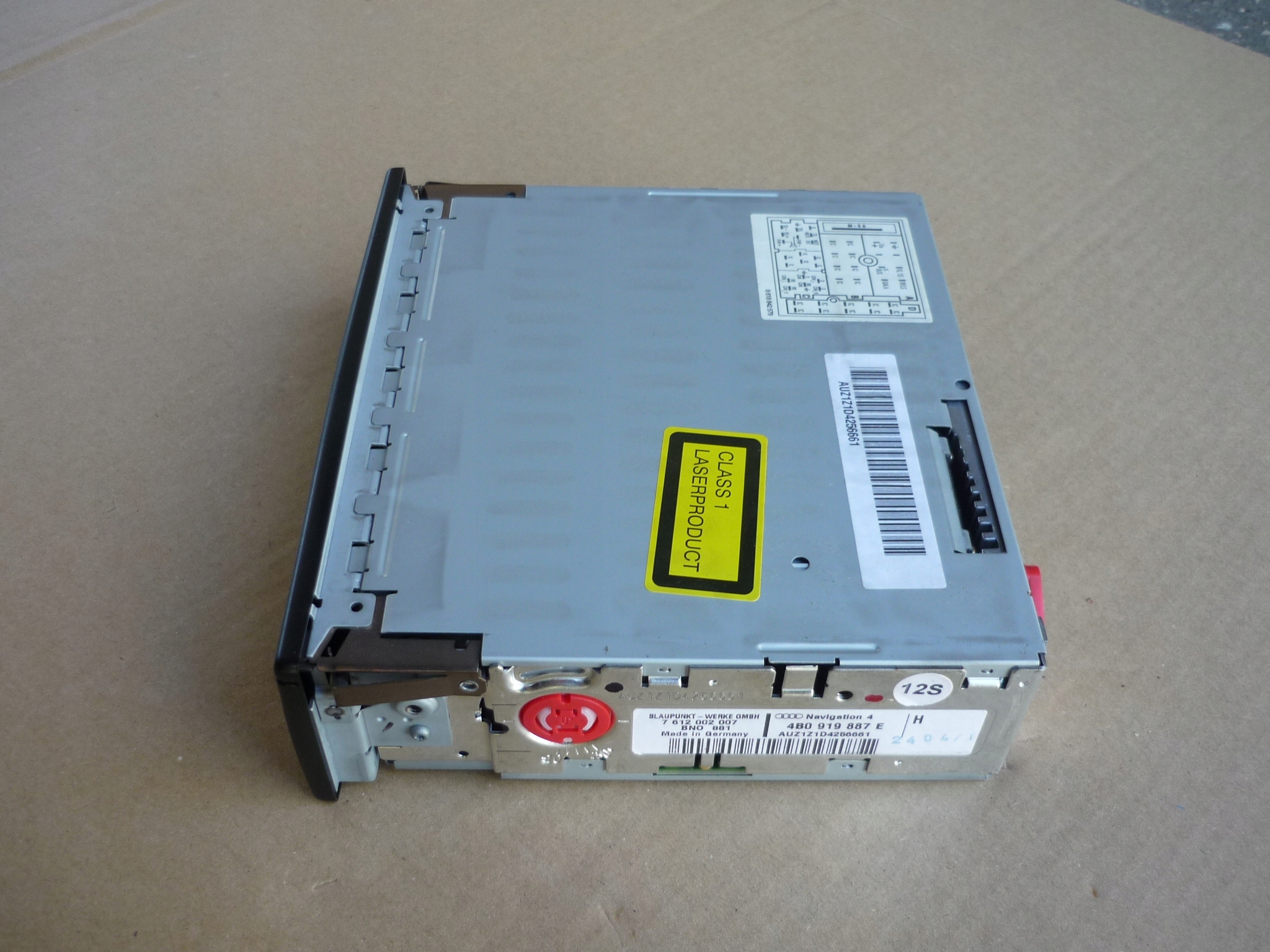 считыватель навигации корпус Audi A4 B6 B7 4B0919887E