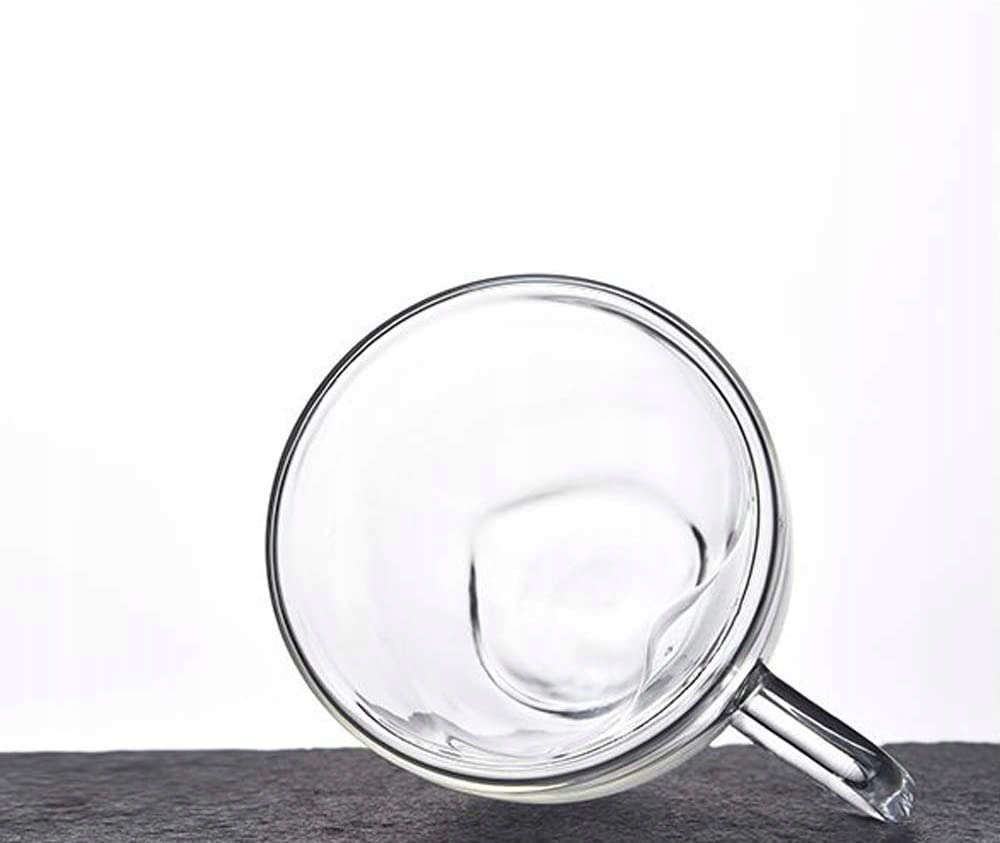 6x SZKLANKI TERMICZNE DO KAWY DRINKÓW SERCE 250ml Stan opakowania oryginalne