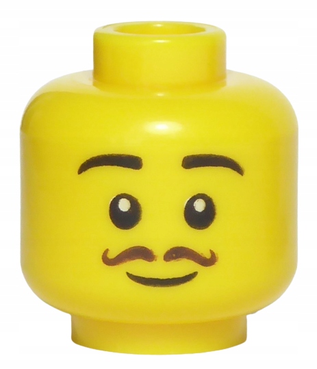 

Lego Głowa/Główka Męska/Wąsy/Wąsik (3626/6384058)