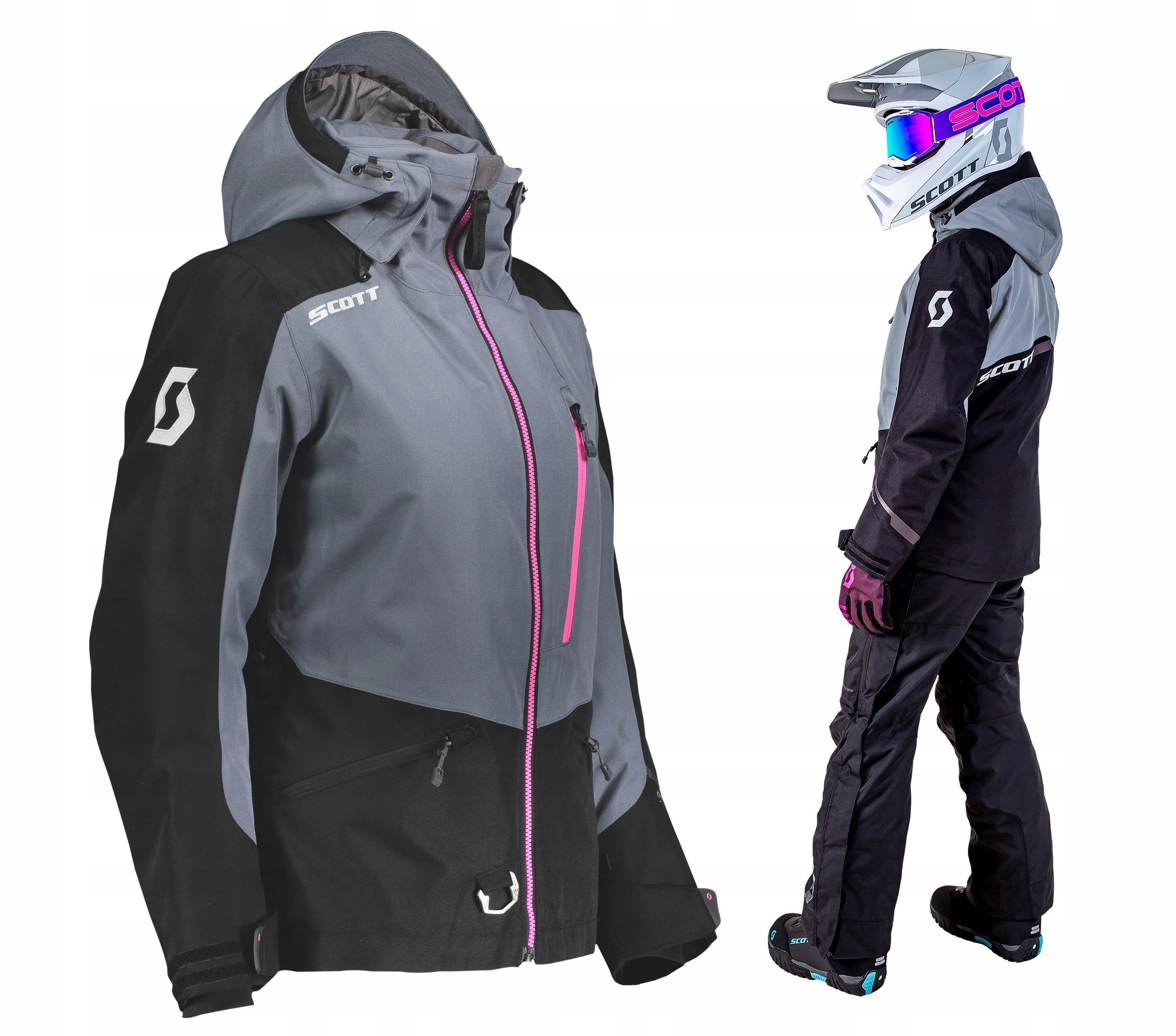 Scott Intake Dryo damska kurtka sporty zimowe skuter śnieżny membrana XXL