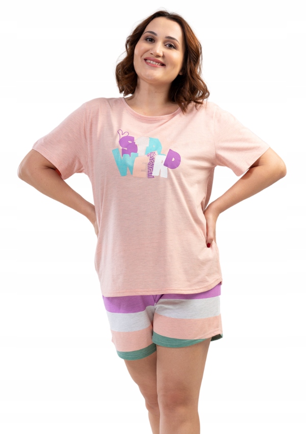 

Piżama Damska Vienetta bawełniana +Size 3XL 52 54