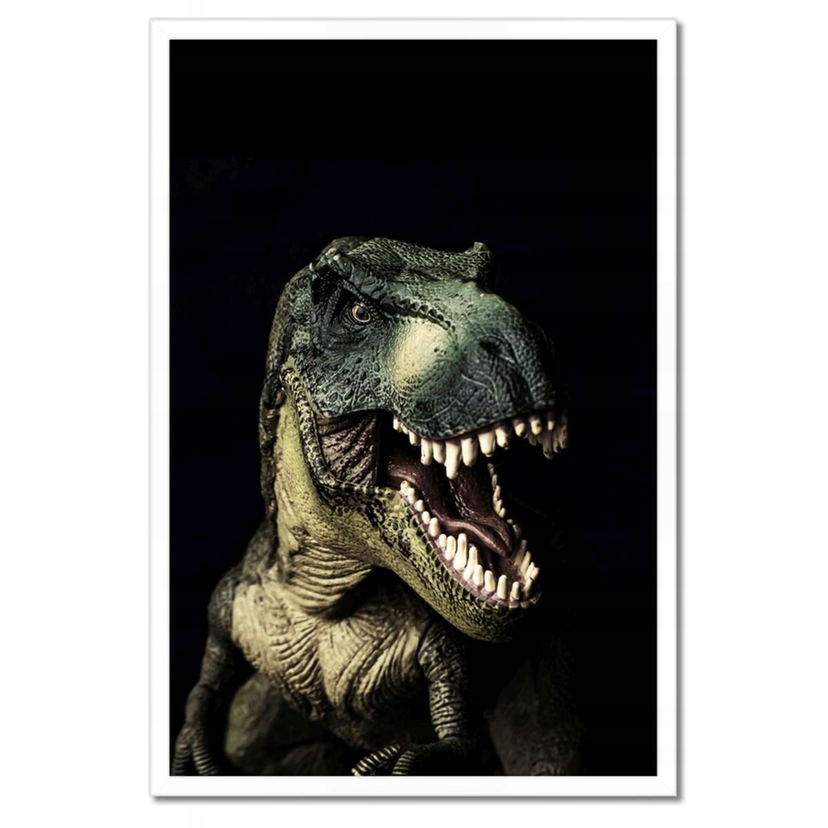 Plakáty v rámu 40x60 Tyranosaurus-t-rex černý