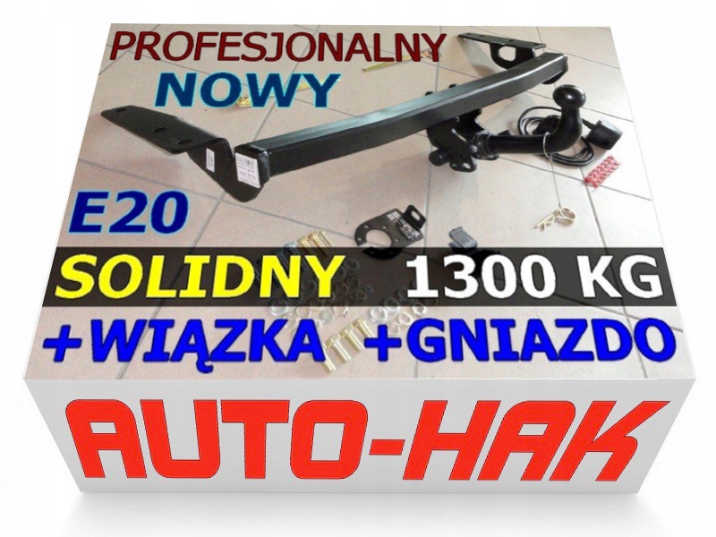 

Wypinany hak Holowniczy Toyota Corolla E12 od2002+