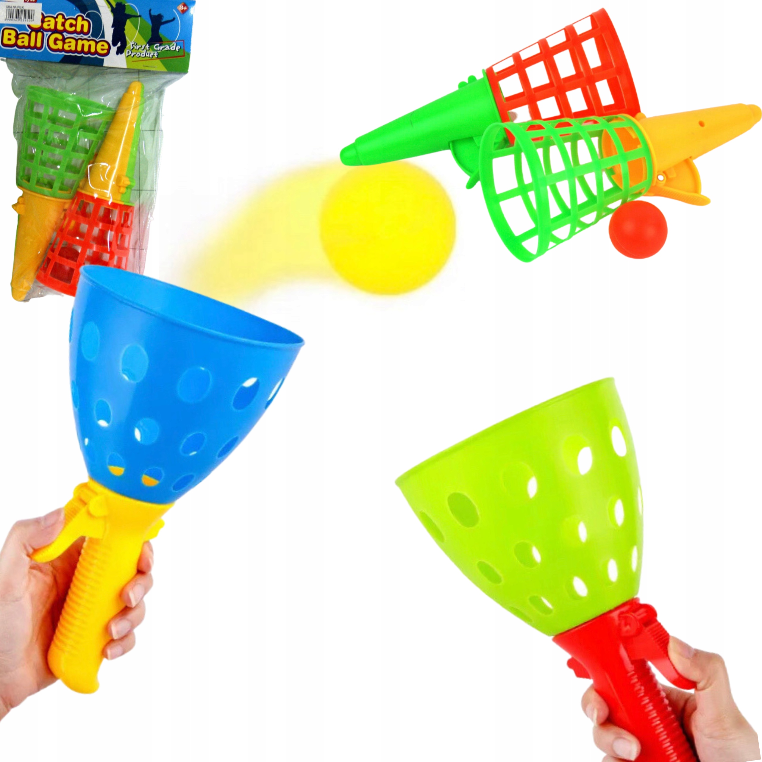 GRA ZRĘCZNOŚCIOWA ŁAPACZ WYRZUTNIA PIŁKI CATCH EAN (GTIN) 6097212374320