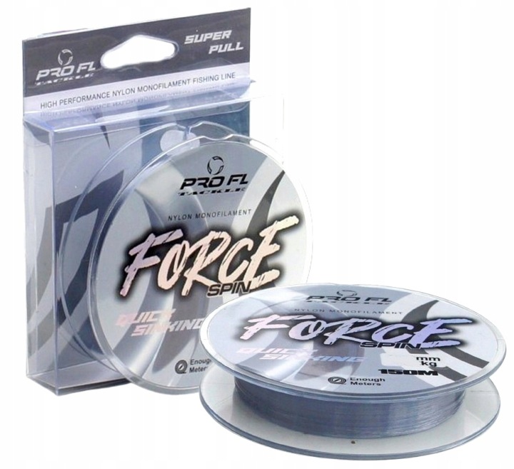 Żyłka Pro Fl Force Spin 0,18mm 4,90kg 150m