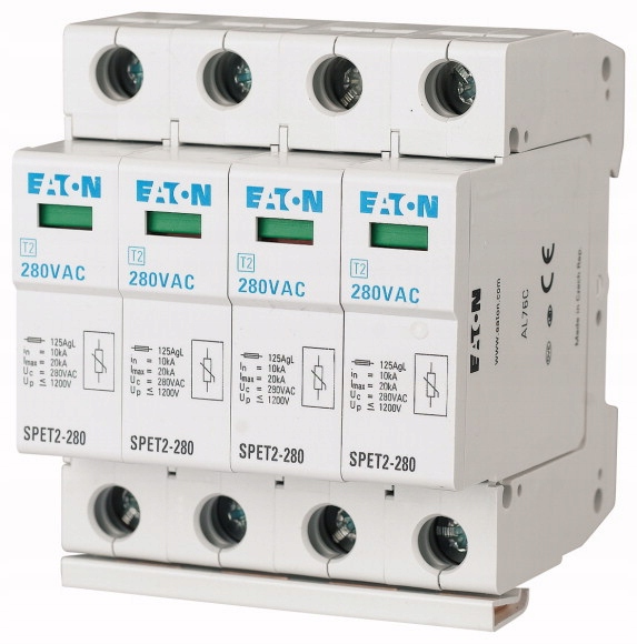 

SPET2-280/4 Ogranicznik przepięć C typ 2 4P 20kA