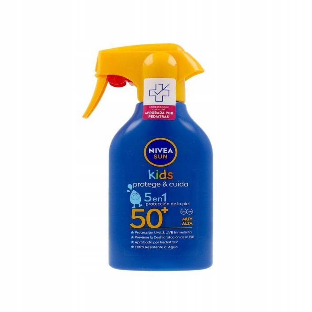 Sprej s filtrem na opalování pro děti Nivea Sun Niños Protege Cuida Spf 50