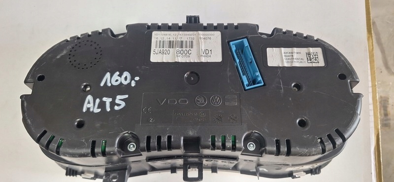 dials SKODA RAPID 5JA920800C