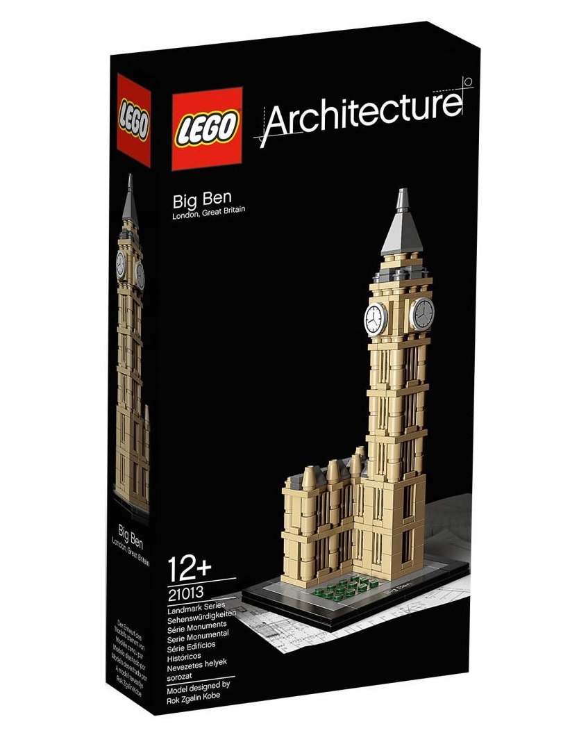 Lego Architecture Big Ben Londyn 21013 MISB