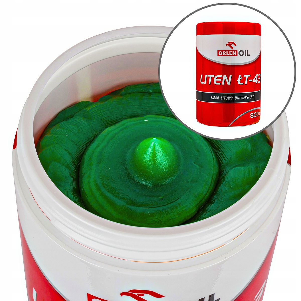 

Smar Liten ŁT-43 0,8kg Odporny Na Wodę Orlen!!!