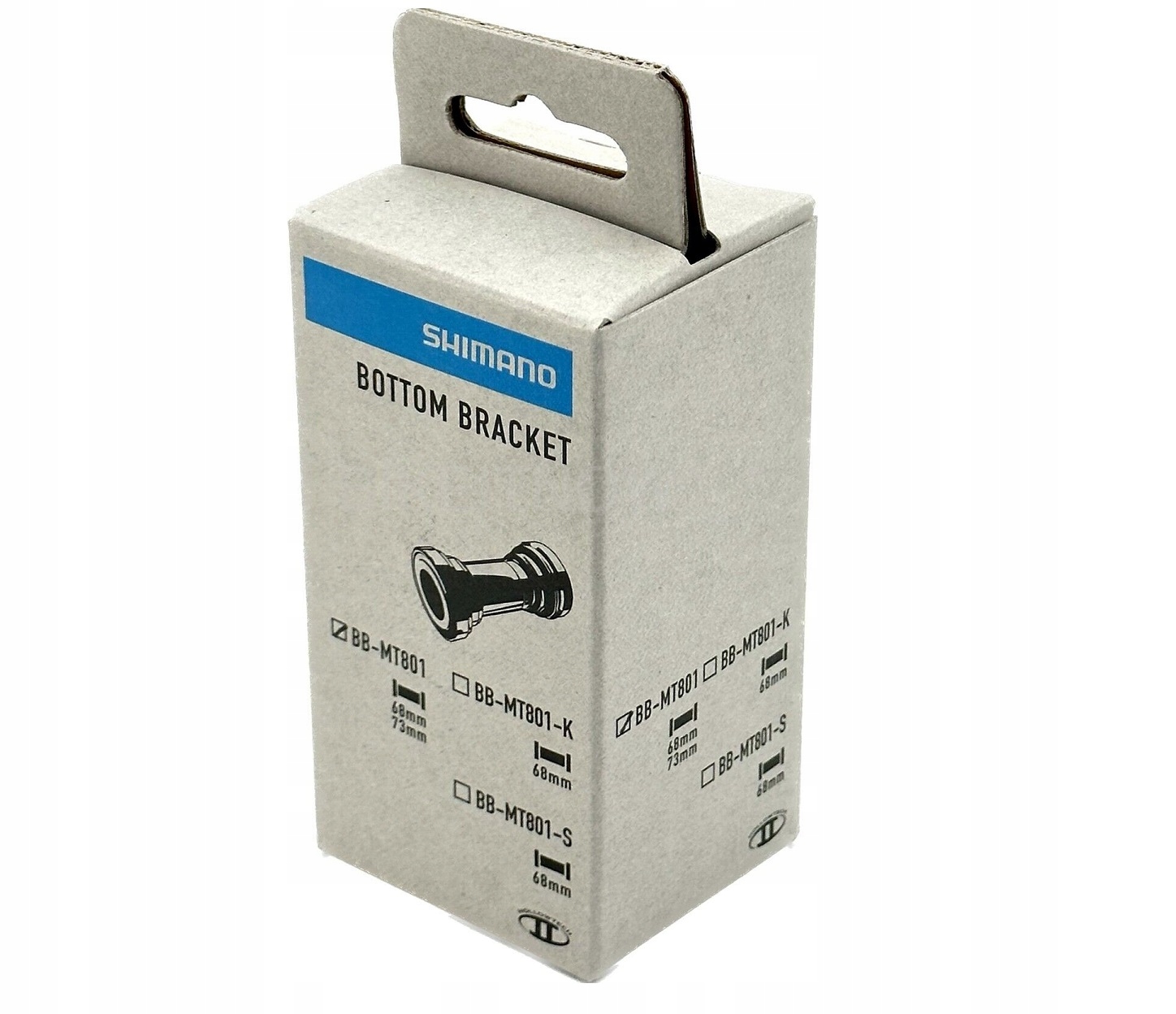 wkład suportu SHIMANO XT BB-MT801 68mm 73mm HT II EAN (GTIN) 4550170605919