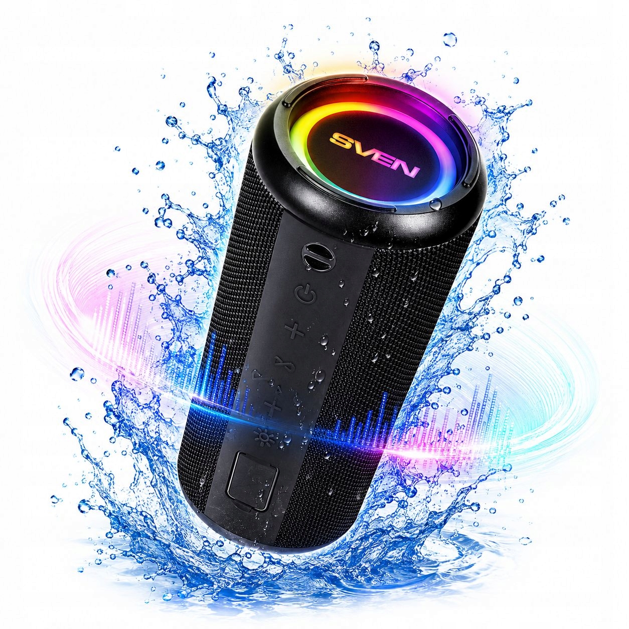 Sven PS-315 Přenosný bezdrátový Bluetooth reproduktor 20W Tws Rgb