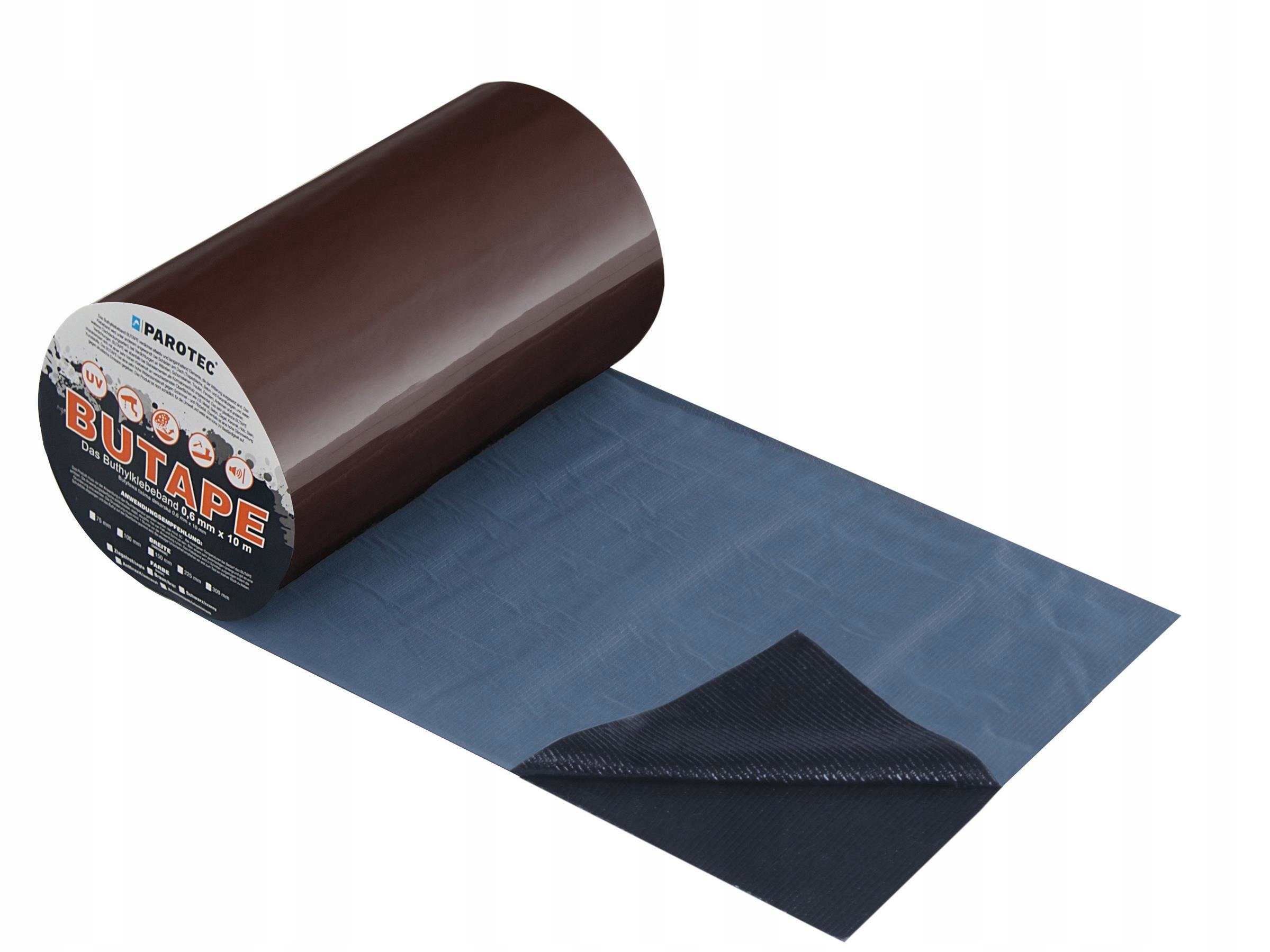 

Taśma Dekarska Butylowa 150mm x 10mb Brąz