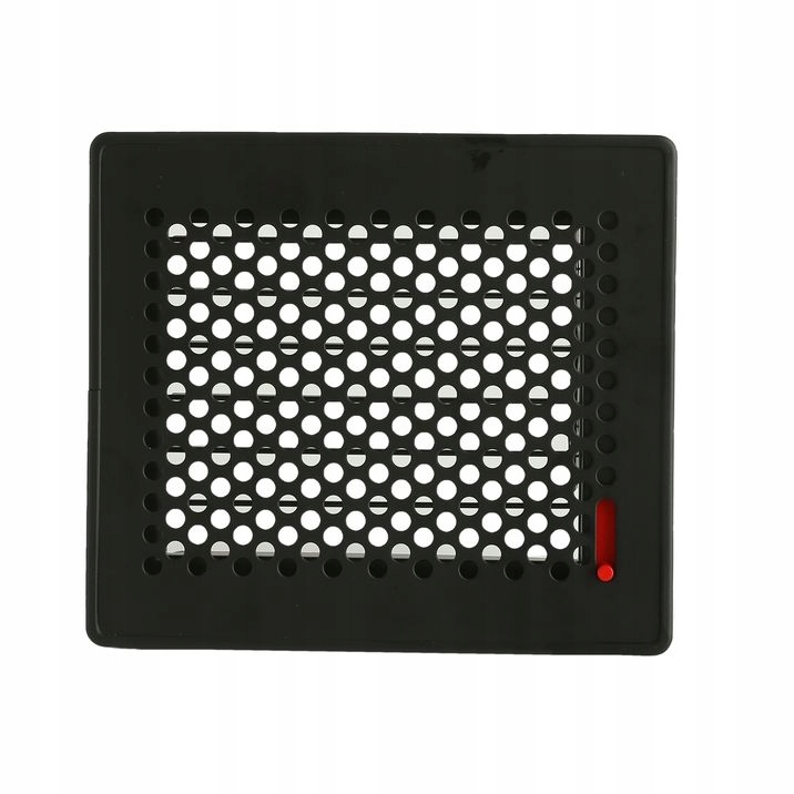 Ventilační mřížka komín. žaluzie 190x170 černá