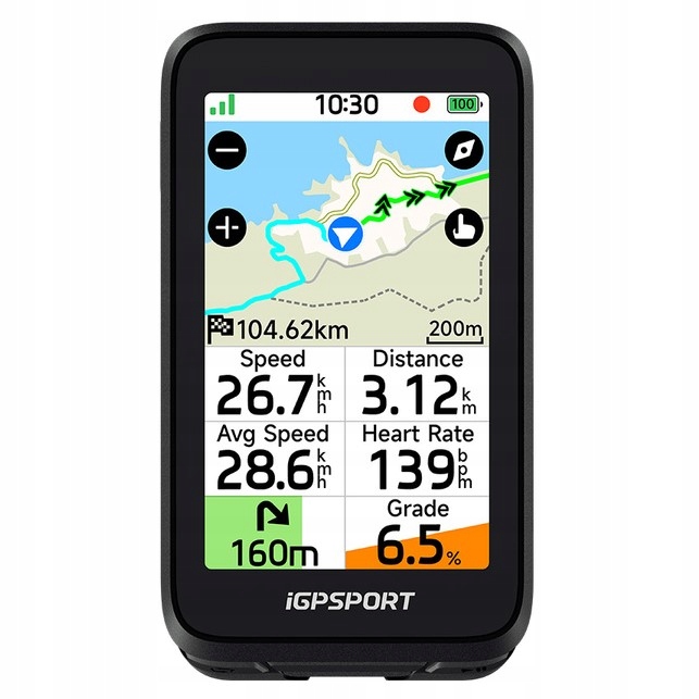 Komputer licznik rowerowy nawigacja Gps iGPSport BiNavi Air