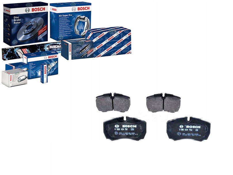 Sada Brzdových Destiček Bosch 2991667 42561102