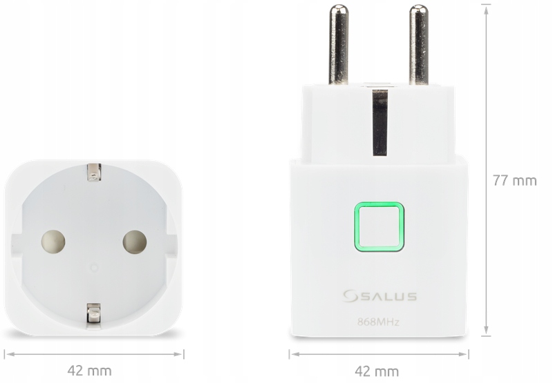 Prijímač pre bezdrôtové regulátory Salus SPE868