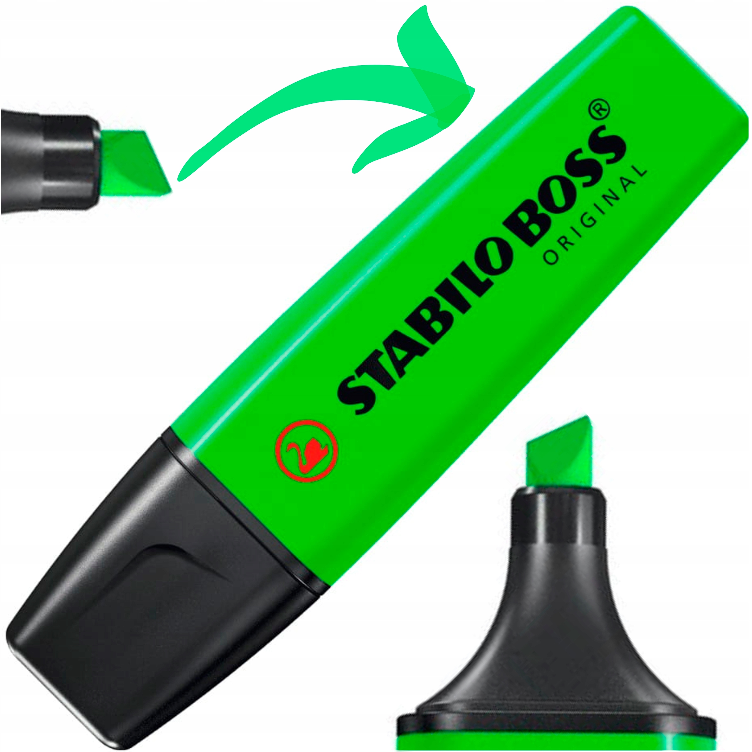 

Zakreślacz Stabilo Boss original zielony 70/33